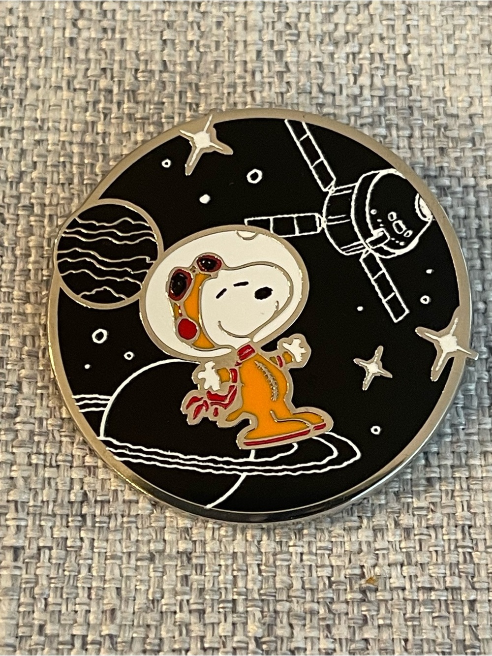 Peanuts Snoopy in Space Blind Box Enamel Pin
